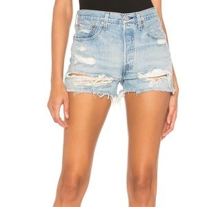 Levi’s 501 High Rise Cutoff Jean Shorts from Revolve Size 26